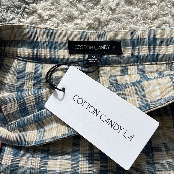 Cotton Candy L.A. Pleated Plaid Skirt - Picture 5 of 8